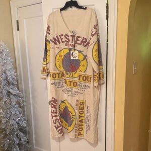 Jaded Gypsy Western Flour Sack Dress